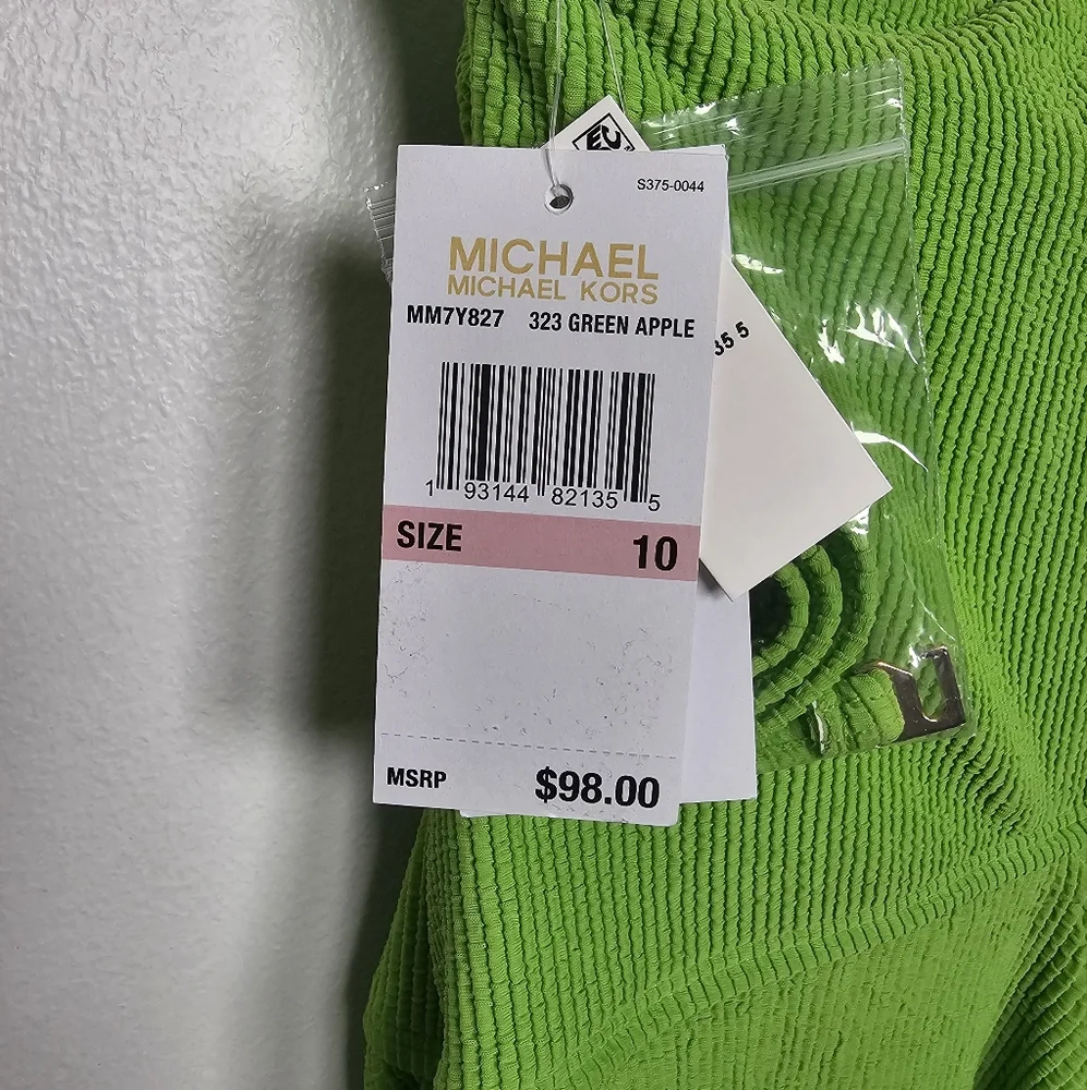 Michael Kors‎ One Shoulder Side-Cutout Women's One Piece Swimsuit